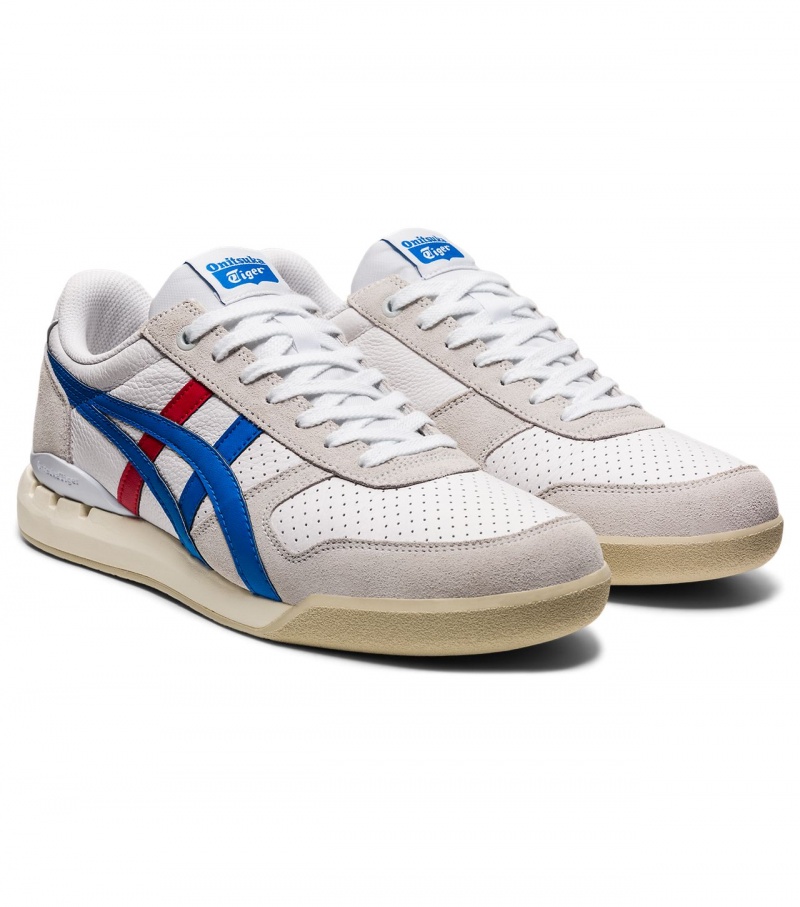 White / Blue Onitsuka Tiger Ultimate 81 Ex | 93516-LTUG