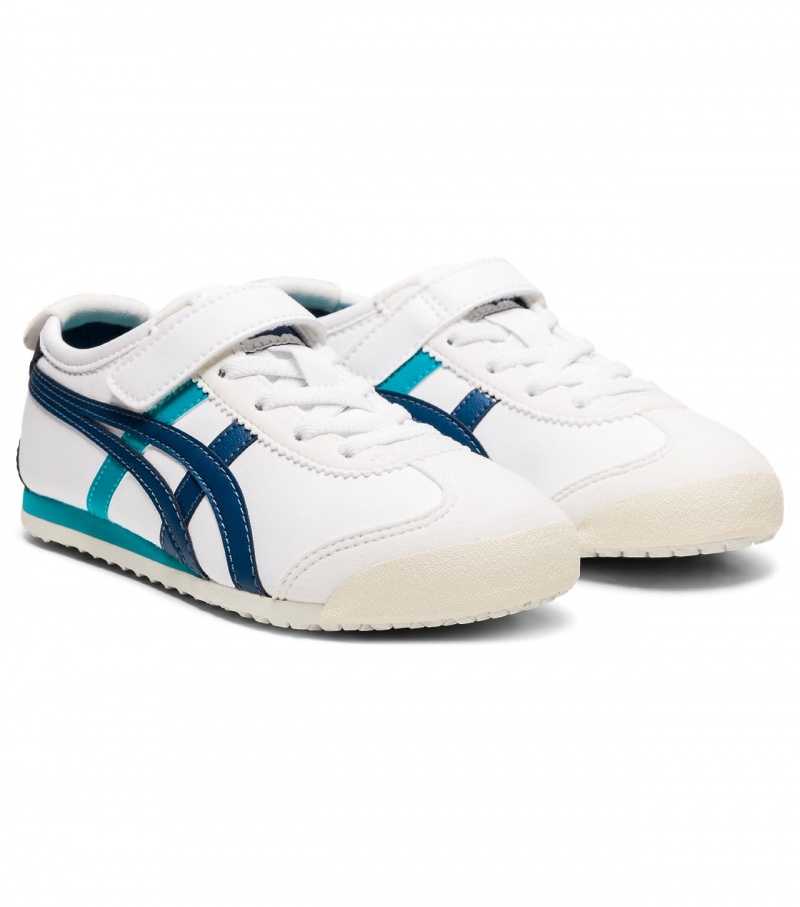 White / Dark Grey Onitsuka Tiger Mexico 66 | 74186-QURA