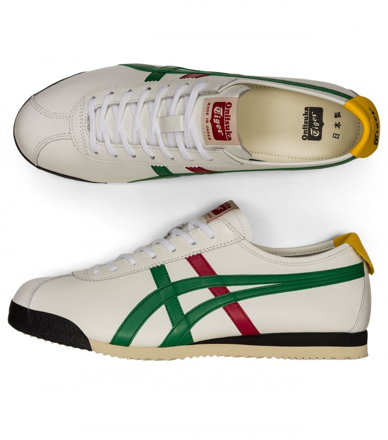 White / Green Onitsuka Tiger Limber Up Nm | 65394-WOYJ