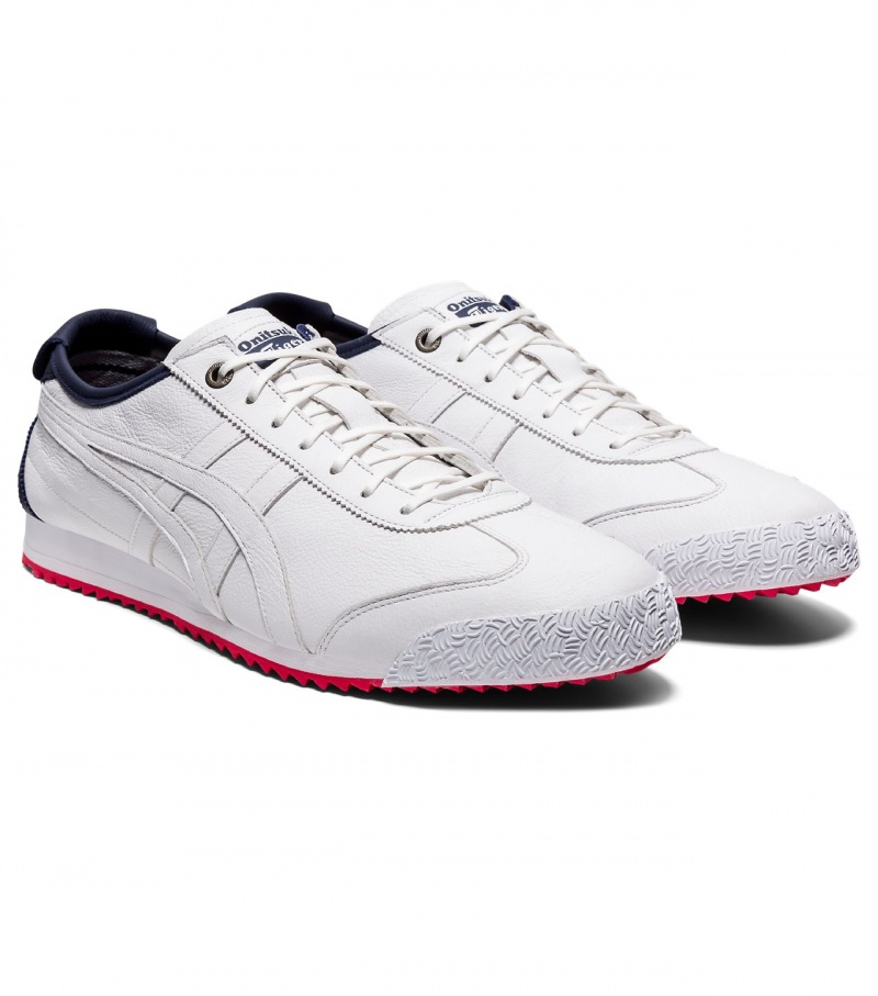 White / Navy Onitsuka Tiger Mexico 66 Sd | 65708-YJBL