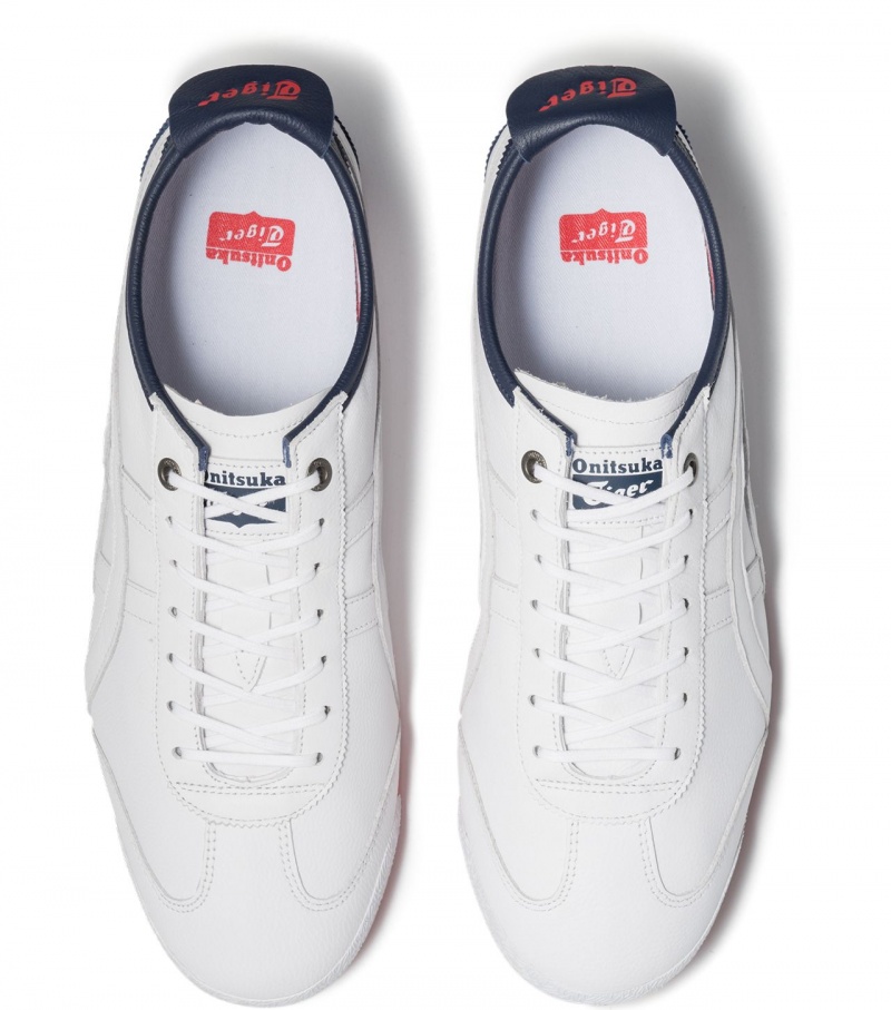 White / Navy Onitsuka Tiger Mexico 66 Sd | 65708-YJBL