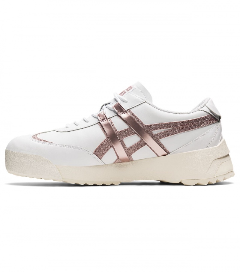 White / Rose Gold Onitsuka Tiger Delegation Ex | 58670-LBOU