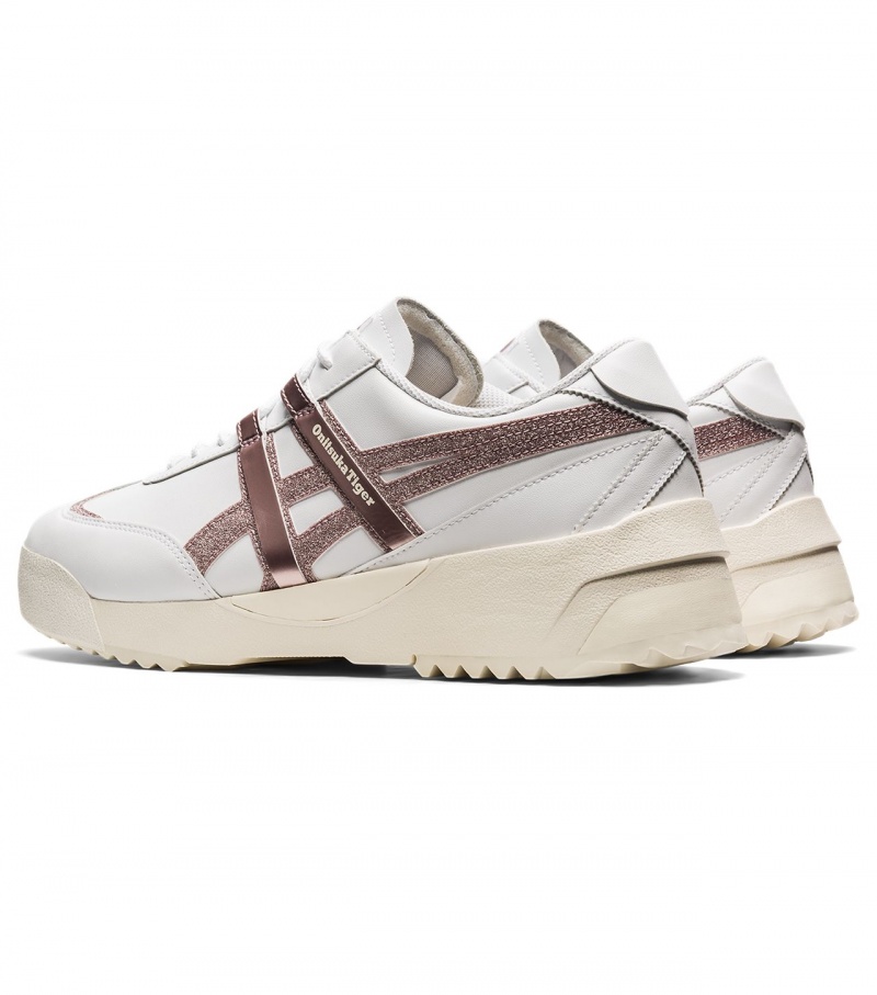 White / Rose Gold Onitsuka Tiger Delegation Ex | 58670-LBOU