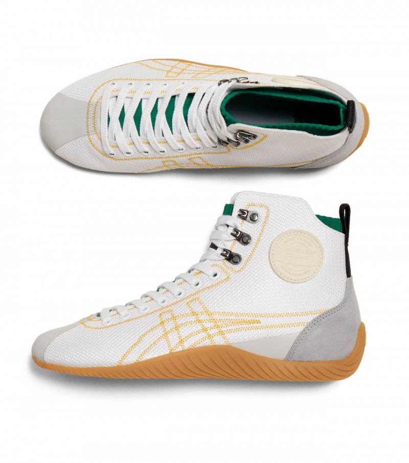 White / Yellow Onitsuka Tiger Sclaw Mt | 28901-VLBA