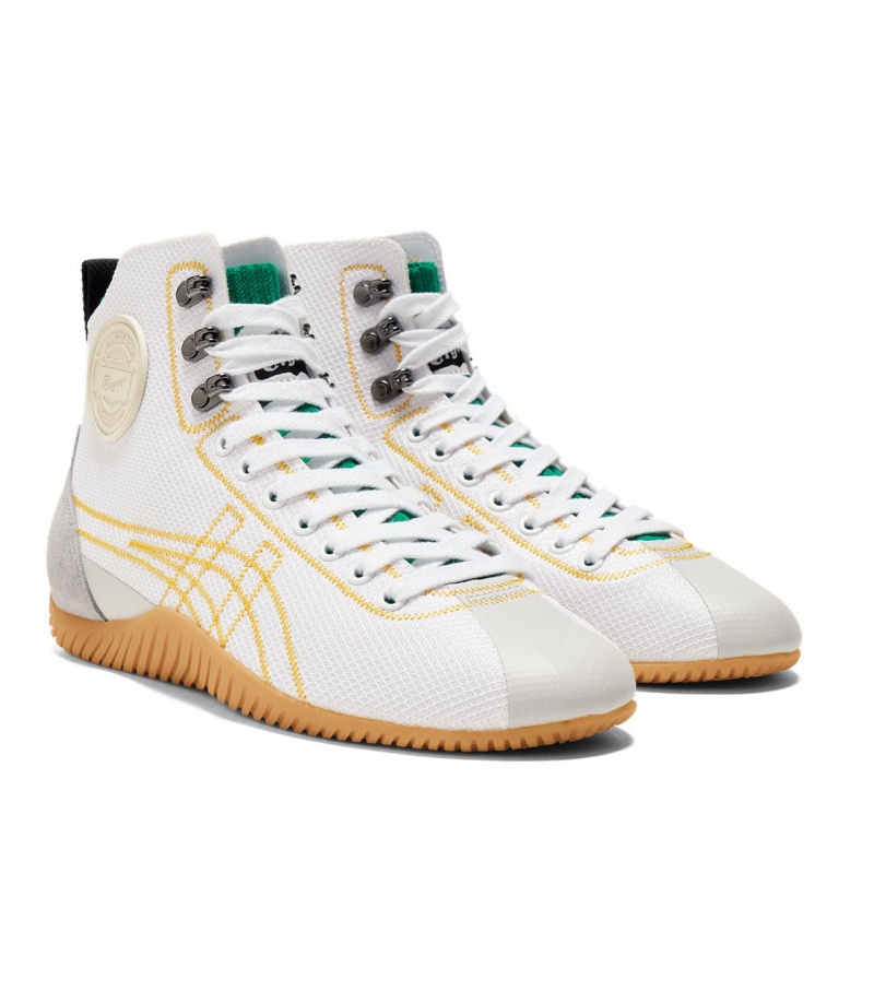 White / Yellow Onitsuka Tiger Sclaw Mt | 36952-HKVT