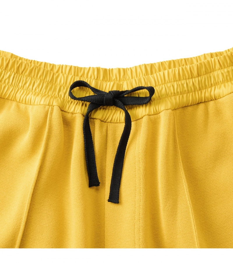 Yellow Onitsuka Tiger Knit Pants | 12967-MWCH