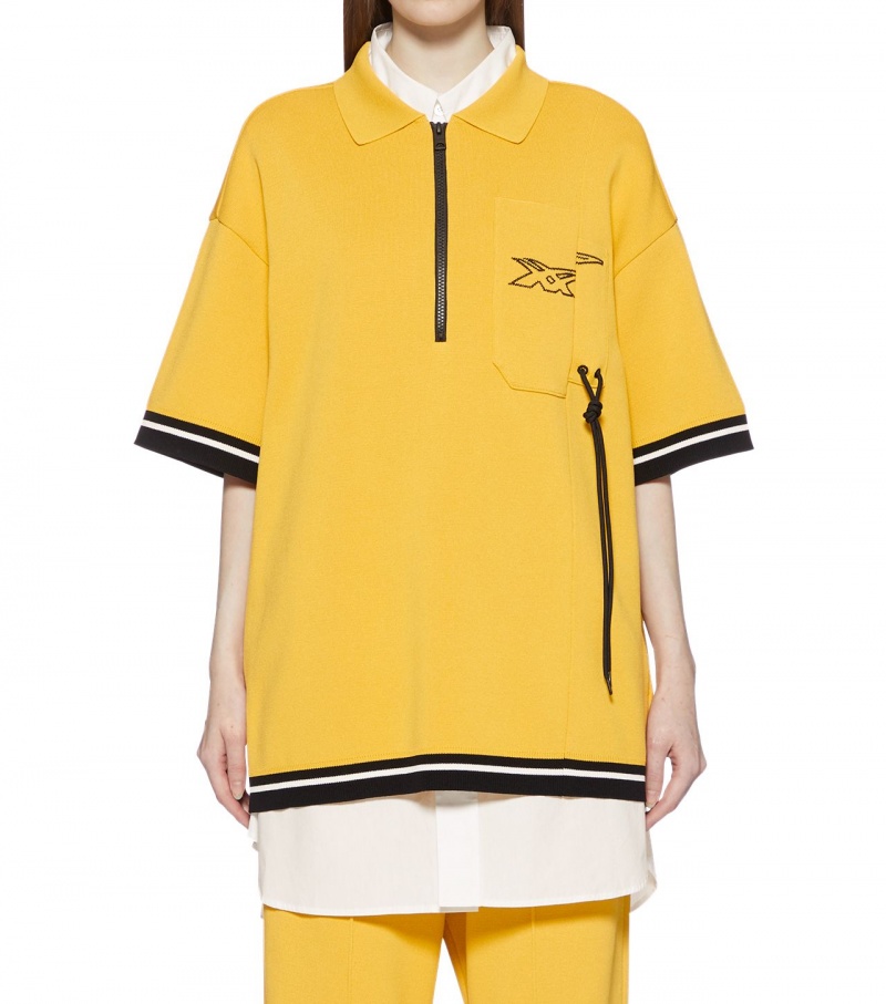 Yellow Onitsuka Tiger Ss Tops | 40631-UZEY