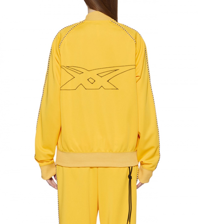 Yellow Onitsuka Tiger Track Tops | 90136-MERL