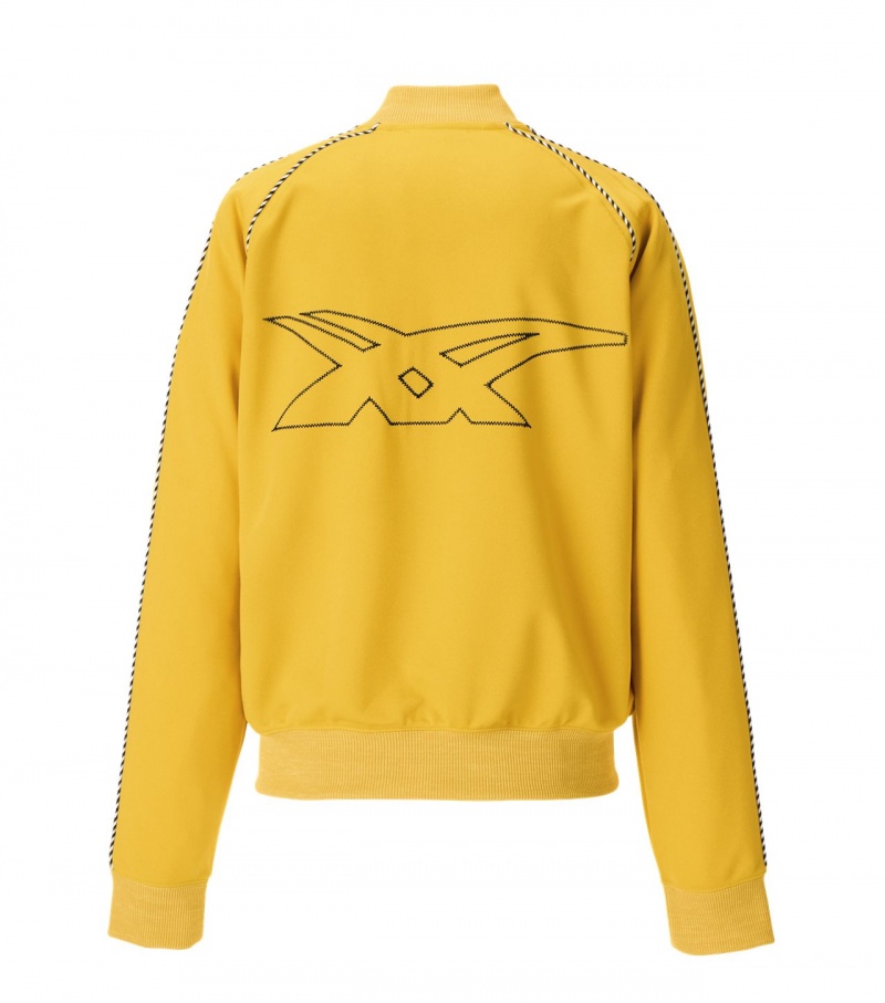 Yellow Onitsuka Tiger Track Tops | 90136-MERL