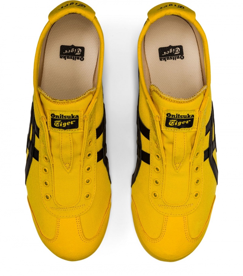 Yellow / Black Onitsuka Tiger Mexico 66 Slip-On | 83215-RVBH