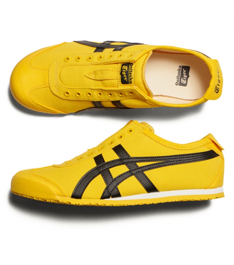 Yellow / Black Onitsuka Tiger Mexico 66 Slip-On | 83215-RVBH