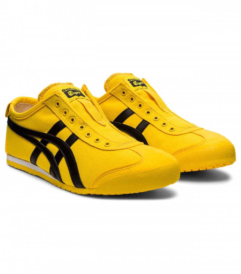 Yellow / Black Onitsuka Tiger Mexico 66 Slip-On | 83215-RVBH