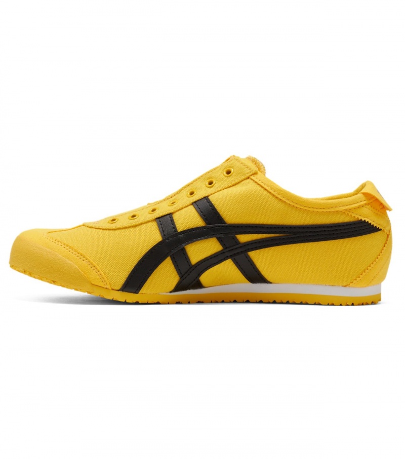 Yellow / Black Onitsuka Tiger Mexico 66 Slip-On | 96435-ECHY