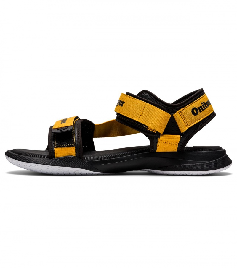 Yellow / Black Onitsuka Tiger Ohbori Strap | 93407-YQMI