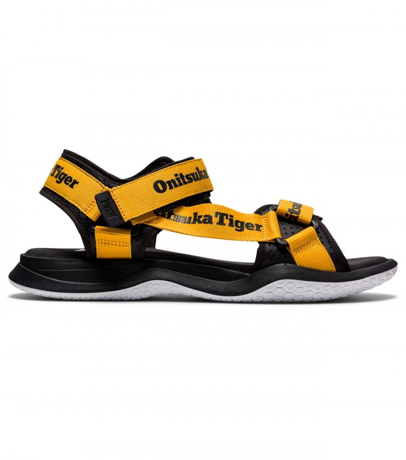 Yellow / Black Onitsuka Tiger Ohbori Strap | 93407-YQMI