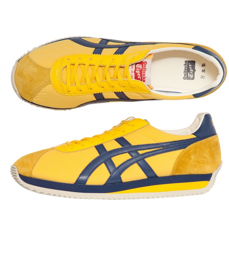 Yellow / Navy Onitsuka Tiger Moal 77 Nm | 08631-DKVJ